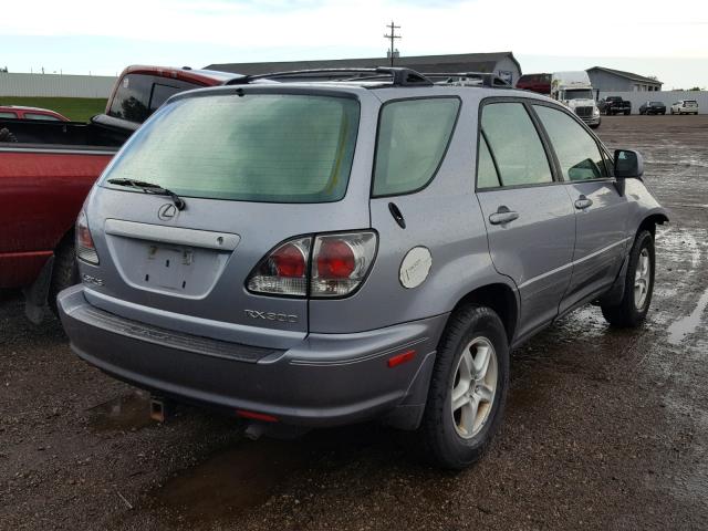 JTJHF10UX30301600 - 2003 LEXUS RX 300 GRAY photo 4