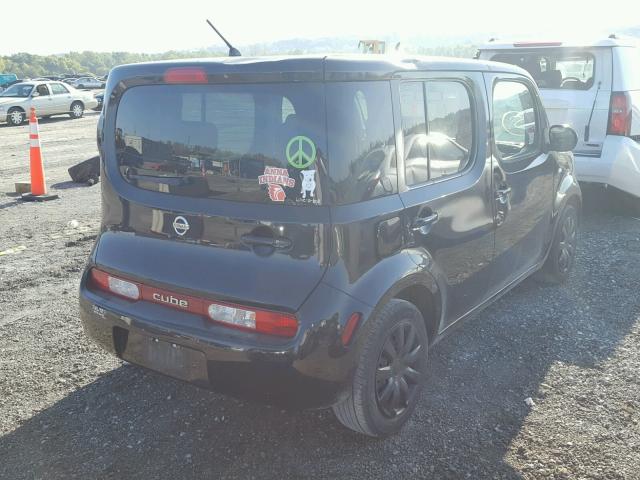 JN8AZ28R69T108695 - 2009 NISSAN CUBE BASE BLACK photo 4