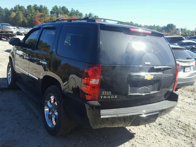 1GNSKCE06BR362854 - 2011 CHEVROLET TAHOE K150 BLACK photo 3