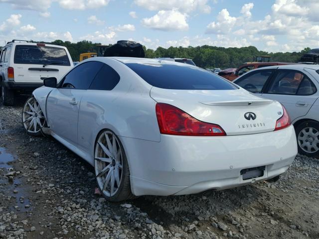 JN1CV6EK4DM921196 - 2013 INFINITI G37 JOURNE WHITE photo 3