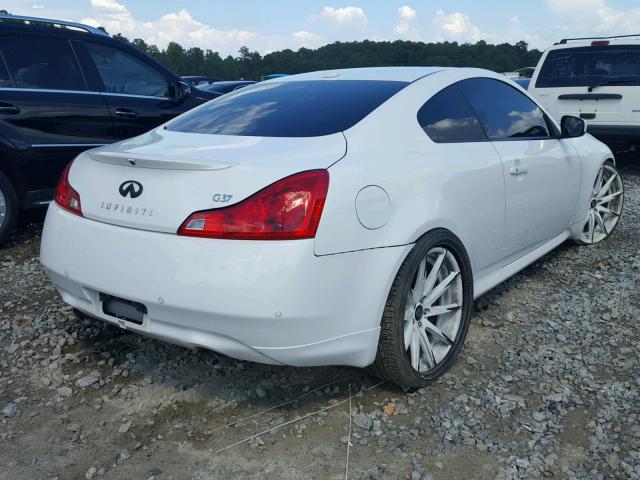 JN1CV6EK4DM921196 - 2013 INFINITI G37 JOURNE WHITE photo 4