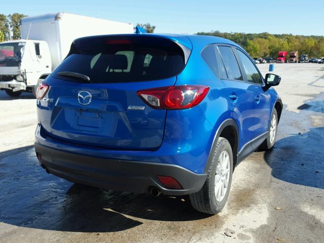 JM3KE2CYXE0344392 - 2014 MAZDA CX-5 TOURI BLUE photo 4