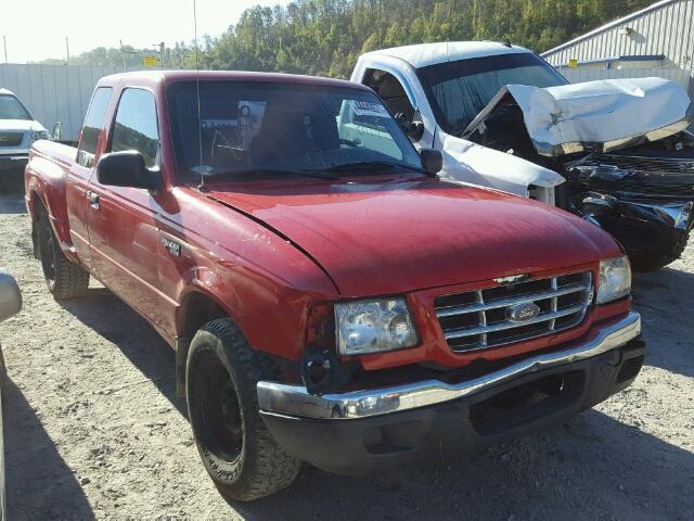 1FTYR44U82TA28756 - 2002 FORD RANGER SUP RED photo 1