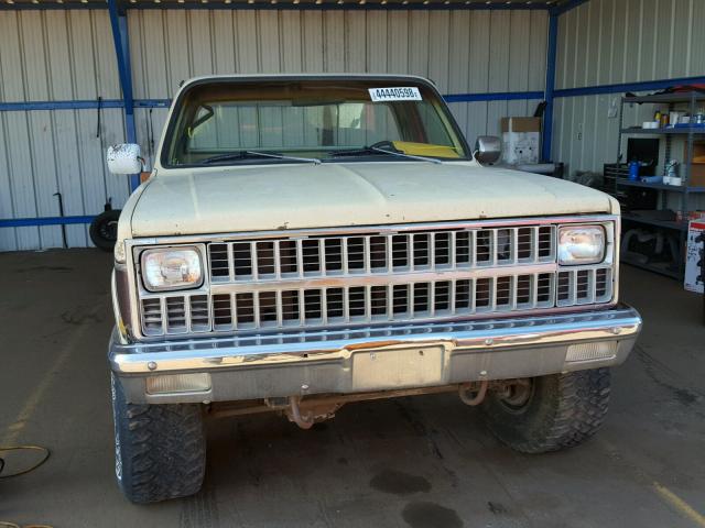 1GCEK14H5CJ153249 - 1982 CHEVROLET K10 BROWN photo 10