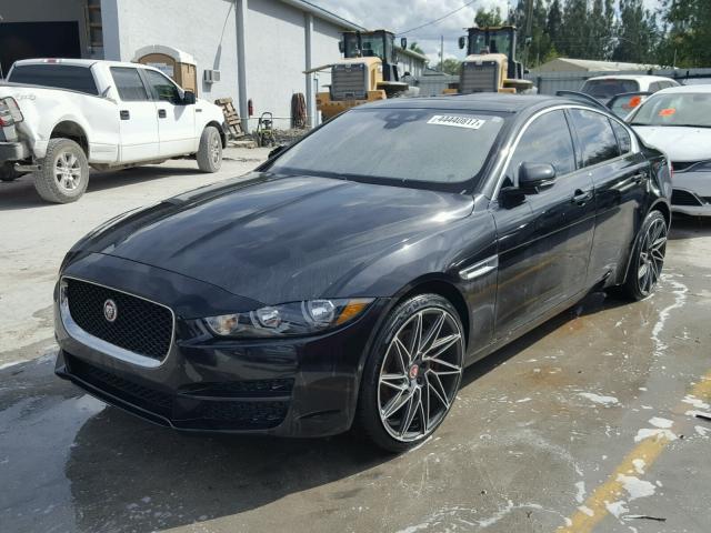 SAJAD4BG0HA970951 - 2017 JAGUAR XE PREMIUM BLACK photo 2