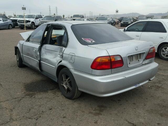 2HGEJ864XXH573412 - 1999 HONDA CIVIC EX ნაცრისფერი ფოტო 3
