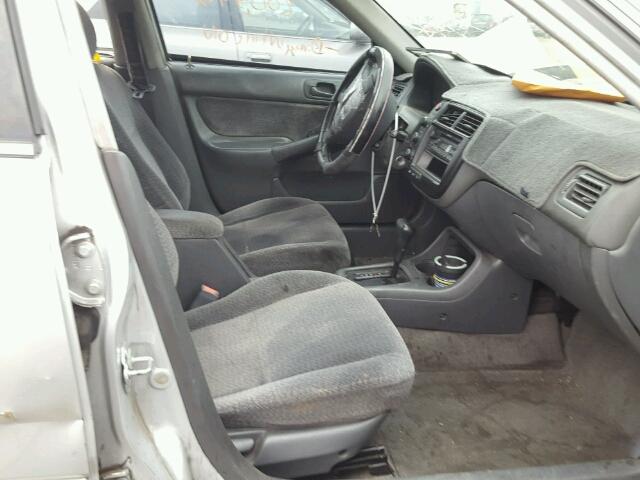 2HGEJ864XXH573412 - 1999 HONDA CIVIC EX GRAY photo 5