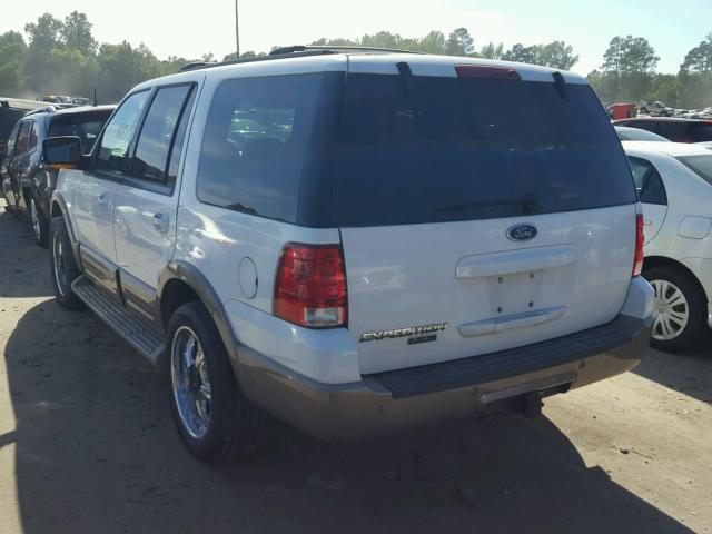 1FMFU17L54LB62243 - 2004 FORD EXPEDITION WHITE photo 3