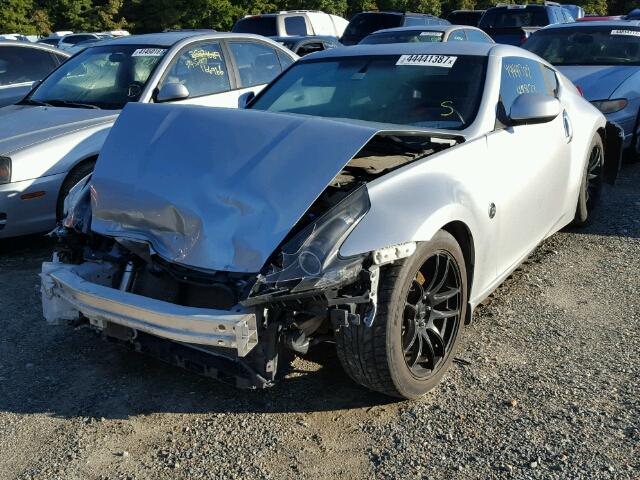 JN1AZ4EHXCM561287 - 2012 NISSAN 370Z BASE SILVER photo 2