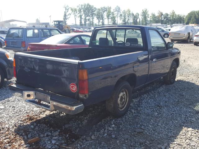 1N6SD11S0PC415621 - 1993 NISSAN TRUCK SHOR BLUE photo 4