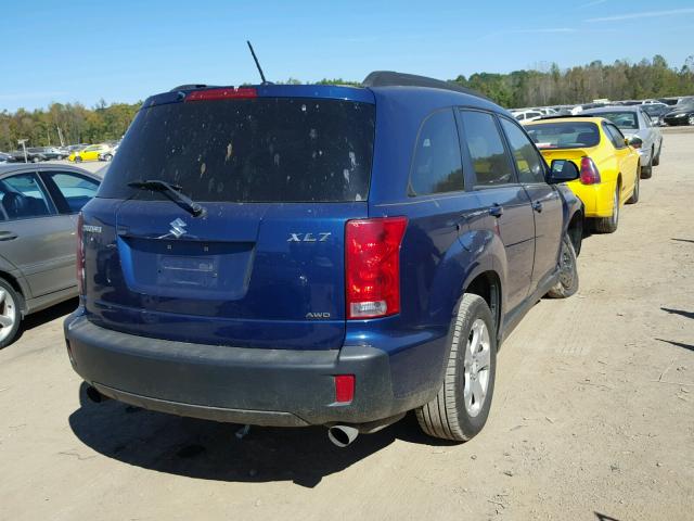 2S3DA217586107135 - 2008 SUZUKI XL7 BLUE photo 4