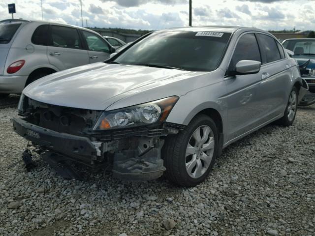 1HGCP3F82AA022571 - 2010 HONDA ACCORD EXL SILVER photo 2