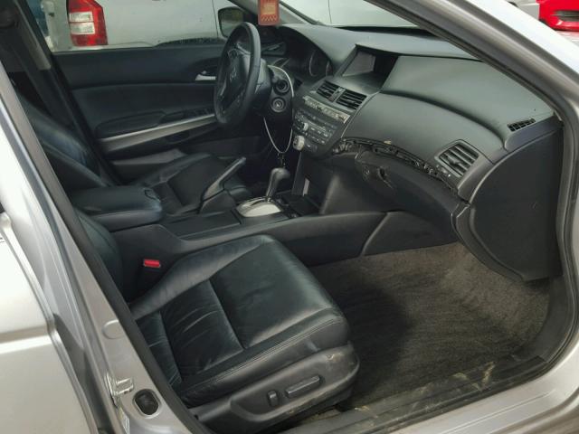 1HGCP3F82AA022571 - 2010 HONDA ACCORD EXL SILVER photo 5