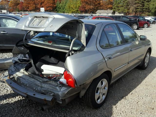 3N1CB51D33L779037 - 2003 NISSAN SENTRA XE BROWN photo 4