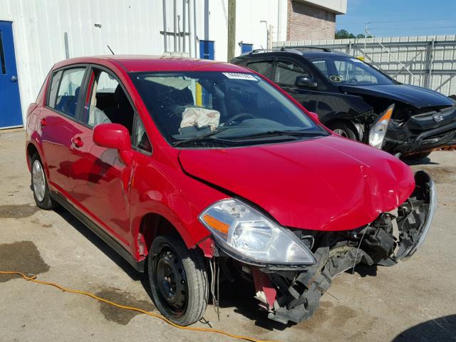 3N1BC1CP4AL457335 - 2010 NISSAN VERSA S RED photo 1