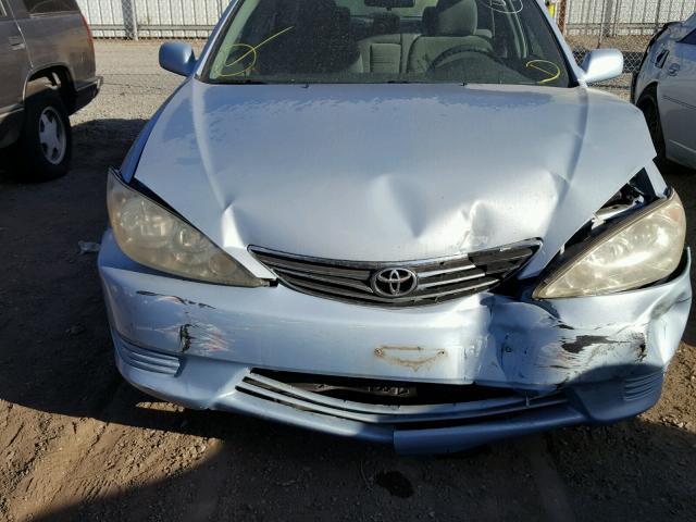 4T1BE32K06U733737 - 2006 TOYOTA CAMRY LE BLUE photo 9