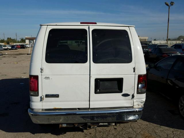 1FMNE11L67DA55623 - 2007 FORD ECONOLINE WHITE photo 6