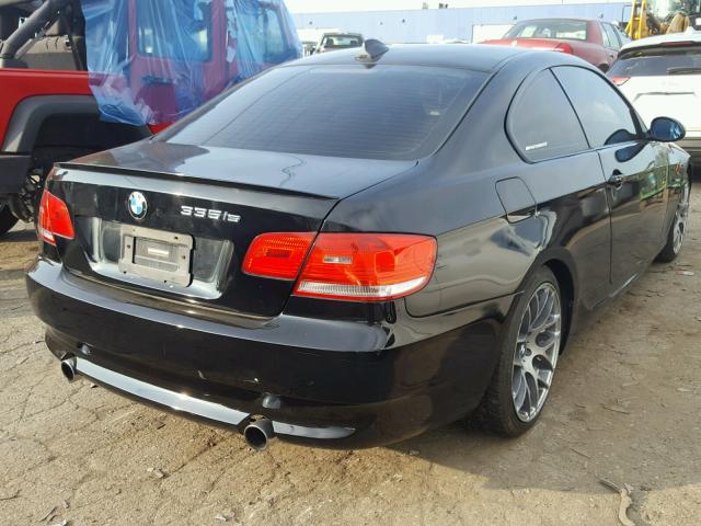 WBAKG1C54BE362630 - 2011 BMW 335 IS BLACK photo 4