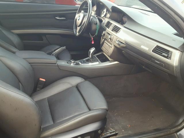 WBAKG1C54BE362630 - 2011 BMW 335 IS BLACK photo 5