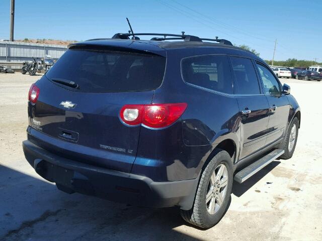 1GNER23D99S160473 - 2009 CHEVROLET TRAVERSE L BLACK photo 4