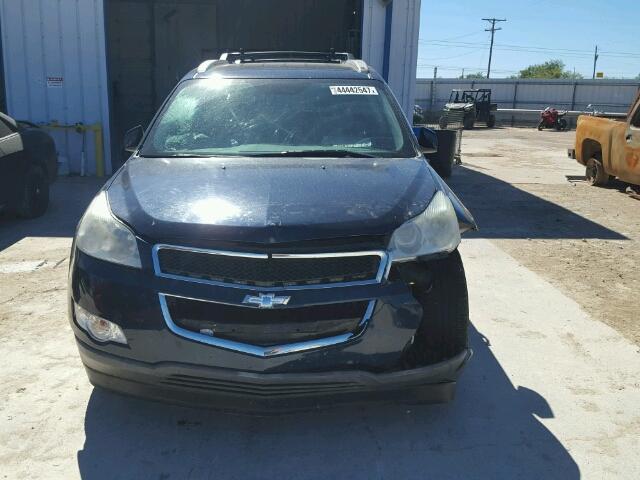 1GNER23D99S160473 - 2009 CHEVROLET TRAVERSE L BLACK photo 9