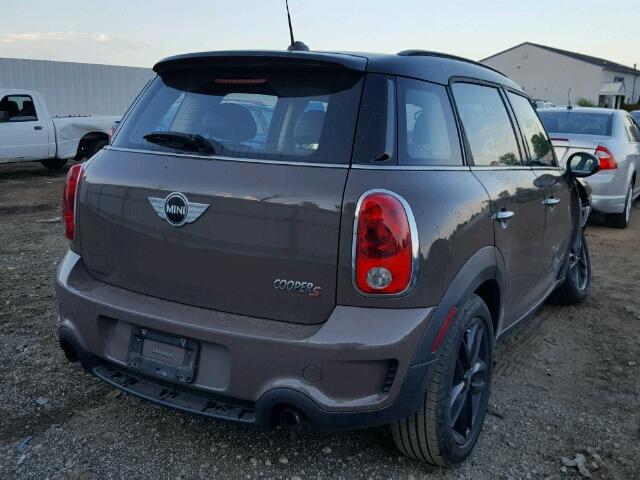 WMWZC5C53CWL56492 - 2012 MINI COOPER S C BROWN photo 4