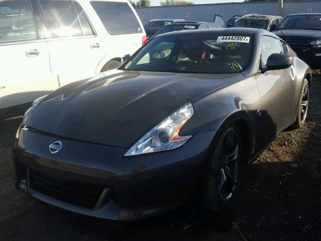 JN1AZ4EH7AM502677 - 2010 NISSAN 370Z GRAY photo 2