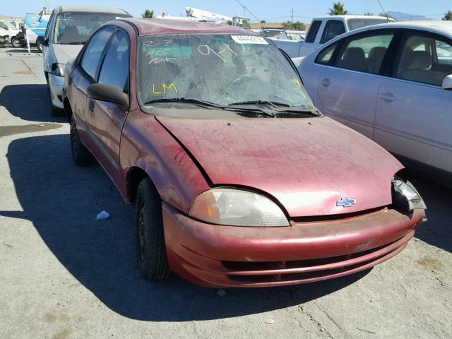 2C1MR5227Y6715859 - 2000 CHEVROLET METRO LSI MAROON photo 1