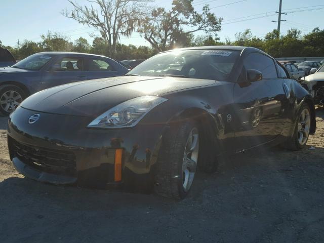 JN1AZ34D16M330792 - 2006 NISSAN 350Z COUPE BLACK photo 2