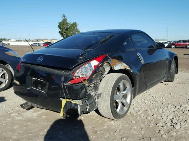 JN1AZ34D16M330792 - 2006 NISSAN 350Z COUPE BLACK photo 4