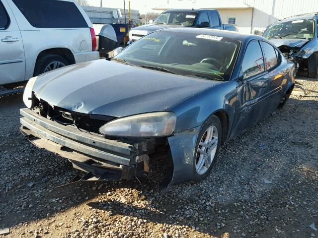 2G2WR554X61231174 - 2006 PONTIAC GRAND PRIX GRAY photo 2