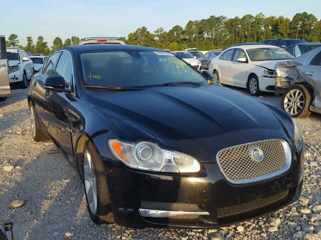 SAJWA0FB2BLR85629 - 2011 JAGUAR XF BLACK photo 1