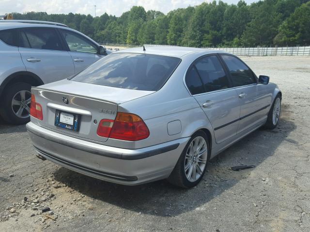 WBAAM5336XKG10334 - 1999 BMW 328I SILVER photo 4