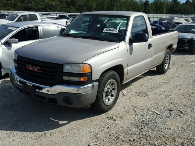 1GTEC14V77Z188000 - 2007 GMC NEW SIERRA BEIGE photo 2