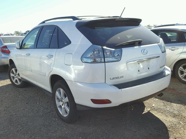 2T2HK31U58C073684 - 2008 LEXUS RX 350 WHITE photo 3