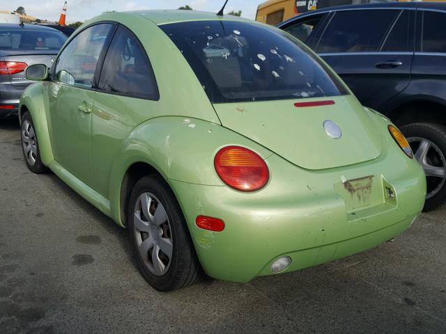 3VWBK31C04M414067 - 2004 VOLKSWAGEN NEW BEETLE 绿色 照片 3