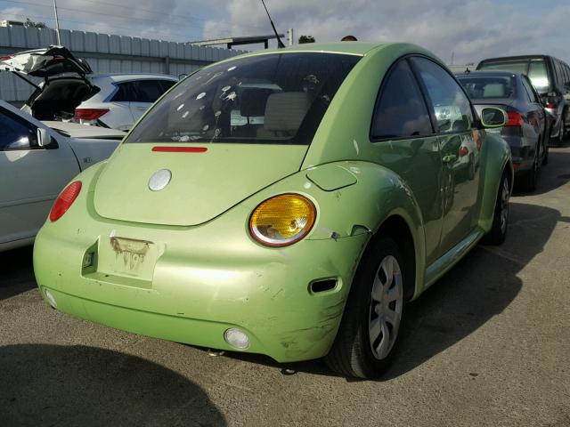 3VWBK31C04M414067 - 2004 VOLKSWAGEN NEW BEETLE 绿色 照片 4