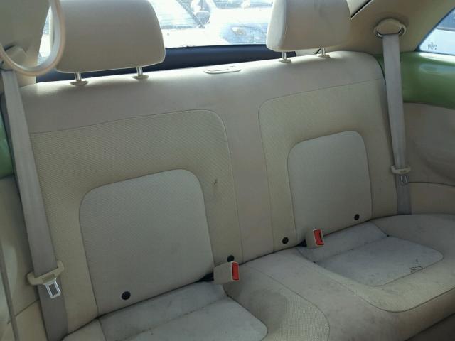 3VWBK31C04M414067 - 2004 VOLKSWAGEN NEW BEETLE 绿色 照片 6