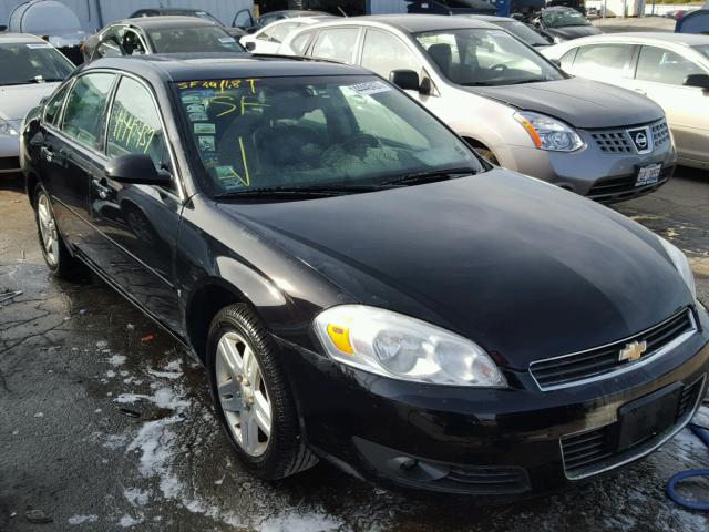 2G1WU581569435239 - 2006 CHEVROLET IMPALA LTZ BLACK photo 1