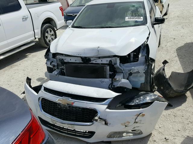 1G11C5SL9FU117134 - 2015 CHEVROLET MALIBU 1LT WHITE photo 9