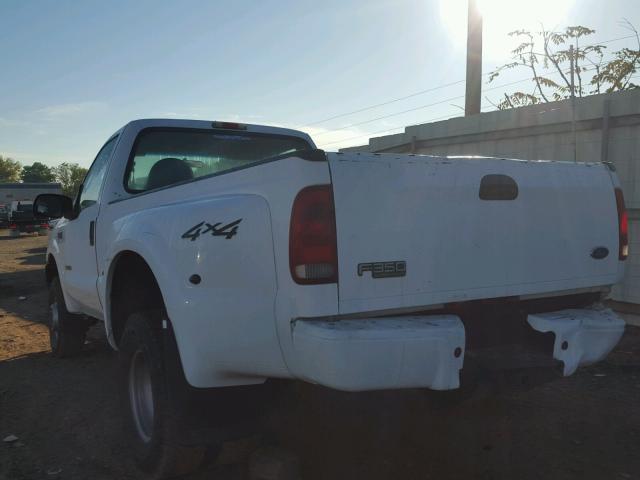 1FTWF33P04ED36209 - 2004 FORD F350 SUPER WHITE photo 3