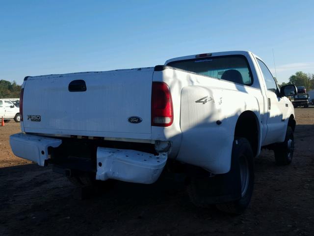 1FTWF33P04ED36209 - 2004 FORD F350 SUPER WHITE photo 4