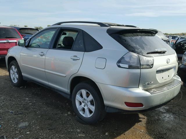 2T2HK31U07C015268 - 2007 LEXUS RX SILVER photo 3