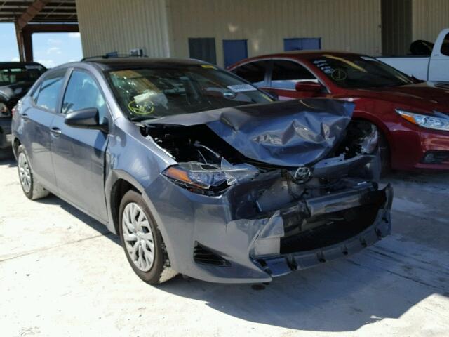 5YFBURHE9HP627640 - 2017 TOYOTA COROLLA L BLUE photo 1