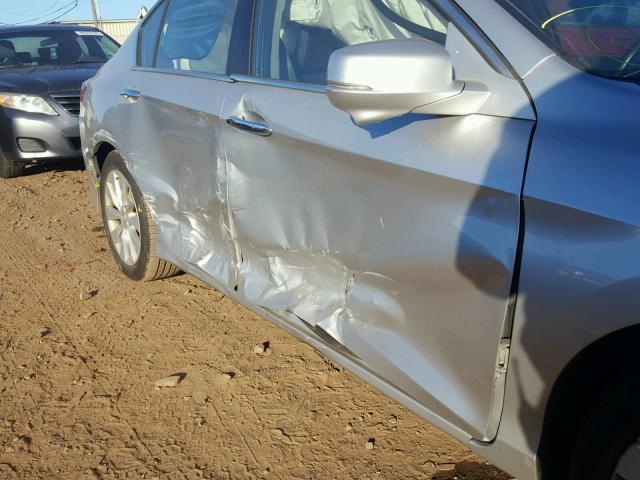 1HGCR2F87DA016872 - 2013 HONDA ACCORD EXL SILVER photo 9