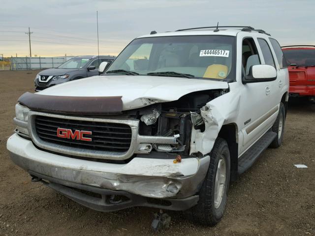 1GKEK13Z24J258699 - 2004 GMC YUKON WHITE photo 2