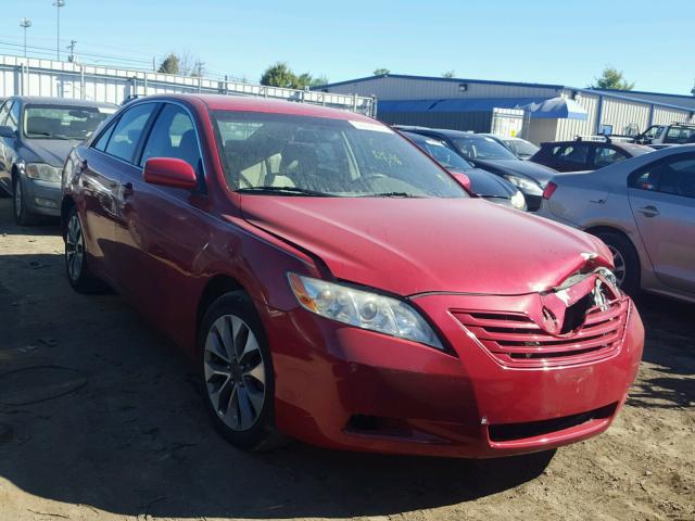 4T1BE46K19U851297 - 2009 TOYOTA CAMRY BASE RED photo 1