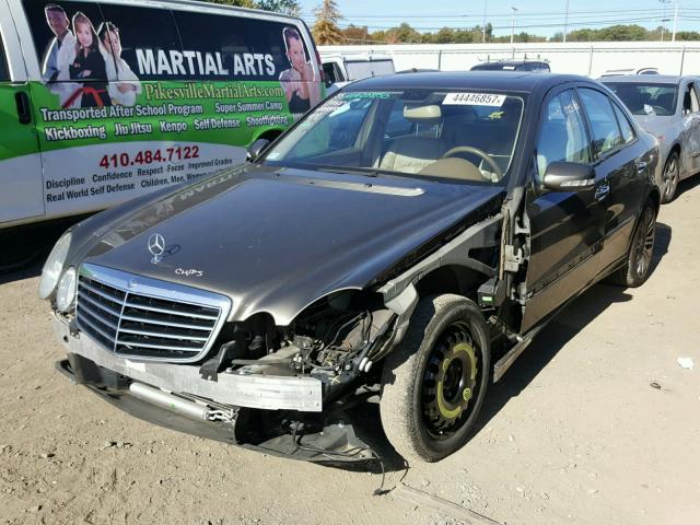 WDBUF87X68B264808 - 2008 MERCEDES-BENZ E 350 4MAT BROWN photo 2