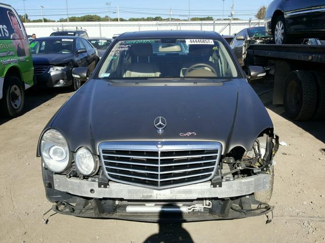 WDBUF87X68B264808 - 2008 MERCEDES-BENZ E 350 4MAT BROWN photo 9