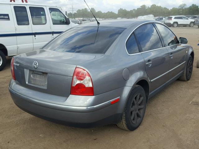 WVWPD63B44P042140 - 2004 VOLKSWAGEN PASSAT GLS BLUE photo 4